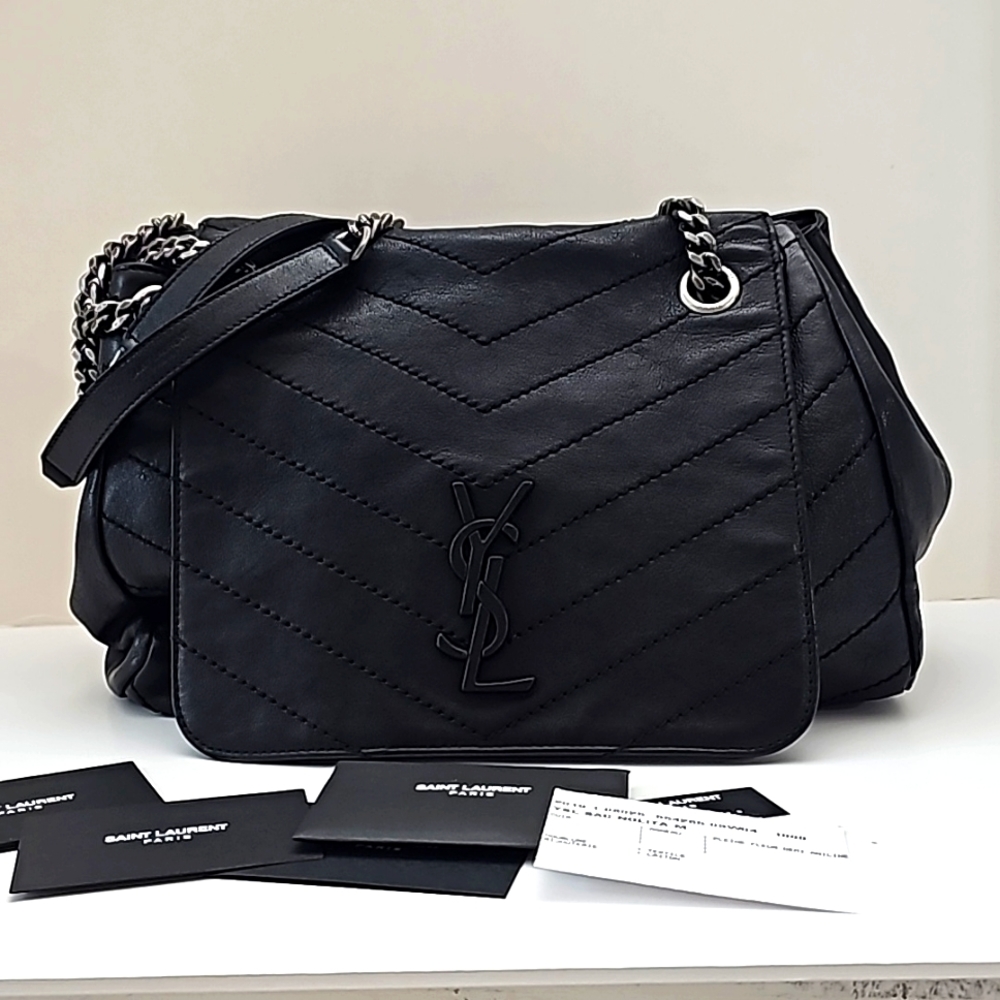 Saint Laurent Nolita in black